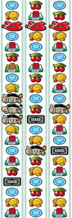 緑ドン 萬里を越えろ リール配列