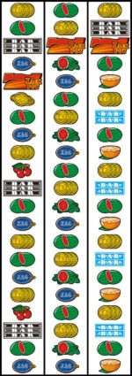 スロット ジャックポットリール配列