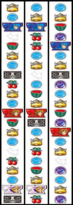 プリティ戦記 リール配列