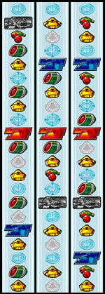 GRADIUS THE SLOT（グラディウス・ザ・スロット） リール配列