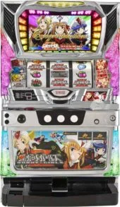 パチスロ ロボットガールズZ 筐体画像