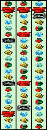 アクアビーナス リール配列