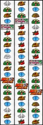 麻雀物語3 役満乱舞の究極大戦 リール配列