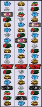 パチスロ 亜人 リール配列