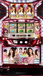 パチスロラブ嬢 筐体画像