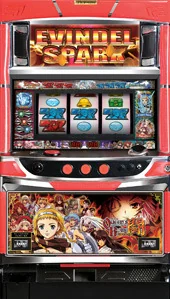 パチスロ クイーンズブレイド2 玉座を継ぐ者 バトルバージョン 筐体画像