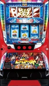 パチスロ 熱血!華成学園ヒーロー部 筐体画像