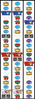 プリティ戦記 リール配列