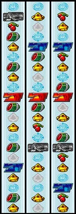 GRADIUS THE SLOT（グラディウス・ザ・スロット） リール配列