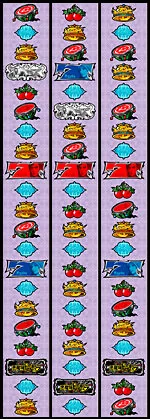 悪魔城ドラキュラIII（悪魔城ドラキュラ3） リール配列