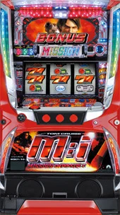 パチスロ ミッションインポッシブル 筐体画像
