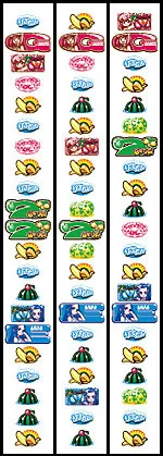 ドキッと!ビキニパイ リール配列