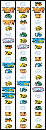 ドリスタ-ミントのヒロイン救出大作戦- リール配列