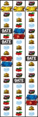 パチスロ GATE リール配列
