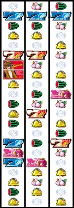 ハーレムエース2 リール配列