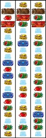 プリシラと魔法の本 リール配列