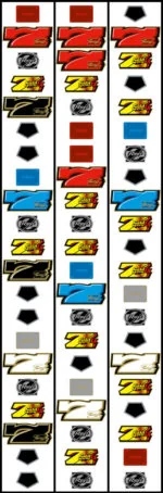ゼットゴールドEX リール配列
