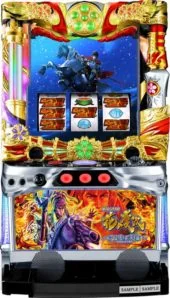戦国パチスロ花の慶次～天を穿つ戦槍～ 筐体画像