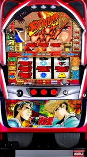 パチスロ湘南純愛組! 筐体画像