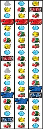 乱嵐エイサー-30 リール配列