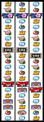 名門!夢色学園生徒会 リール配列