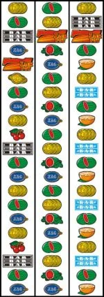 スロット ジャックポット リール配列
