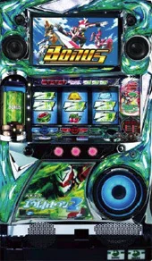 パチスロ交響詩篇エウレカセブン2 筐体画像