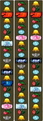 パチスロ北斗の拳2ネクストゾーン将 リール配列