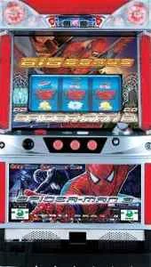 パチスロスパイダーマン3 筐体画像