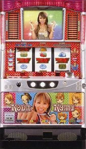 KODA KUMI PACHISLOT LIVE IN HALL 筐体画像