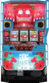 パチスロ 楽シーサー30Φ 筐体画像