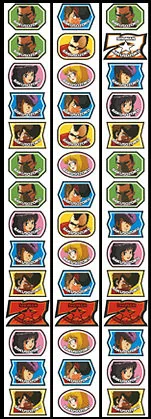 パチスロ湘南爆走族 リール配列