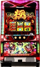 パチスロ 天元突破グレンラガン極 筐体画像