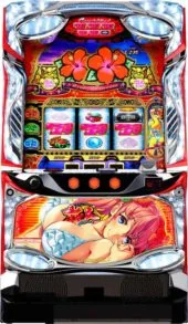 パチスロ 花人‐はなんちゅ‐ 筐体画像