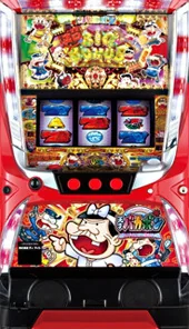パチスロ天才バカボン 筐体画像