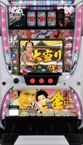 パチスロ遠山の金さん 筐体画像