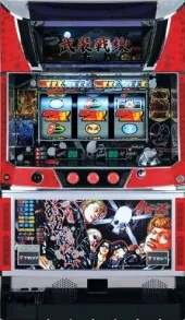 パチスロクローズ武装戦線 筐体画像