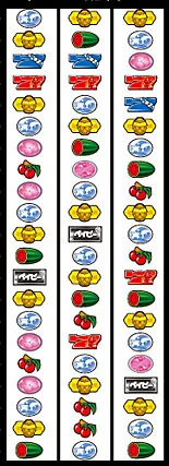 しぇんしぇーのスロットマシーン30 リール配列