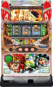 緑ドン～キラメキ!炎のオーロラ伝説～ 筐体画像