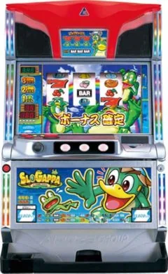リーチ目発見!スロガッパ 筐体画像