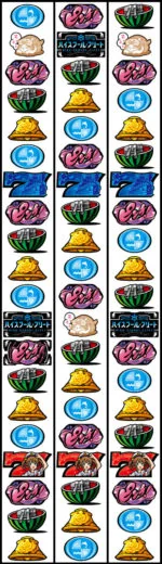 SLOTハイスクール・フリート リール配列