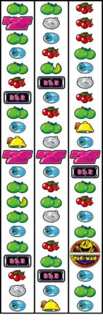 SLOTパックマン リール配列
