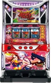 パチスロ バーストエンジェル 筐体画像