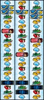 パチスロ モンキーターンII（モンキーターン2） リール配列