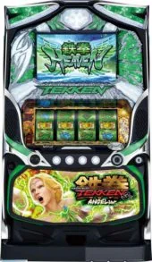 パチスロ鉄拳3rd エンジェルVer. 筐体画像