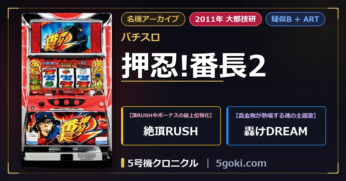 パチスロ 押忍!番長2 アイキャッチ画像