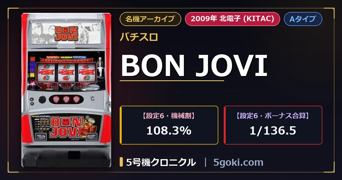 BON JOVI 公式アイキャッチ画像 アイキャッチ画像