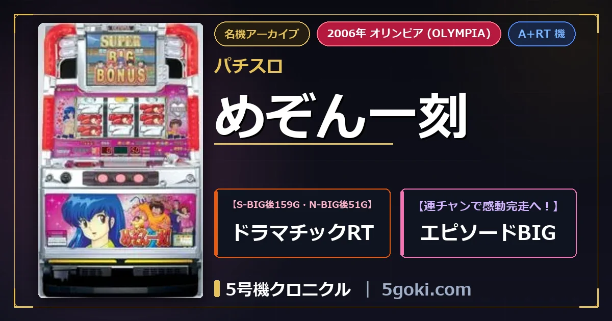 パチスロ めぞん一刻 公式アイキャッチ画像 アイキャッチ画像