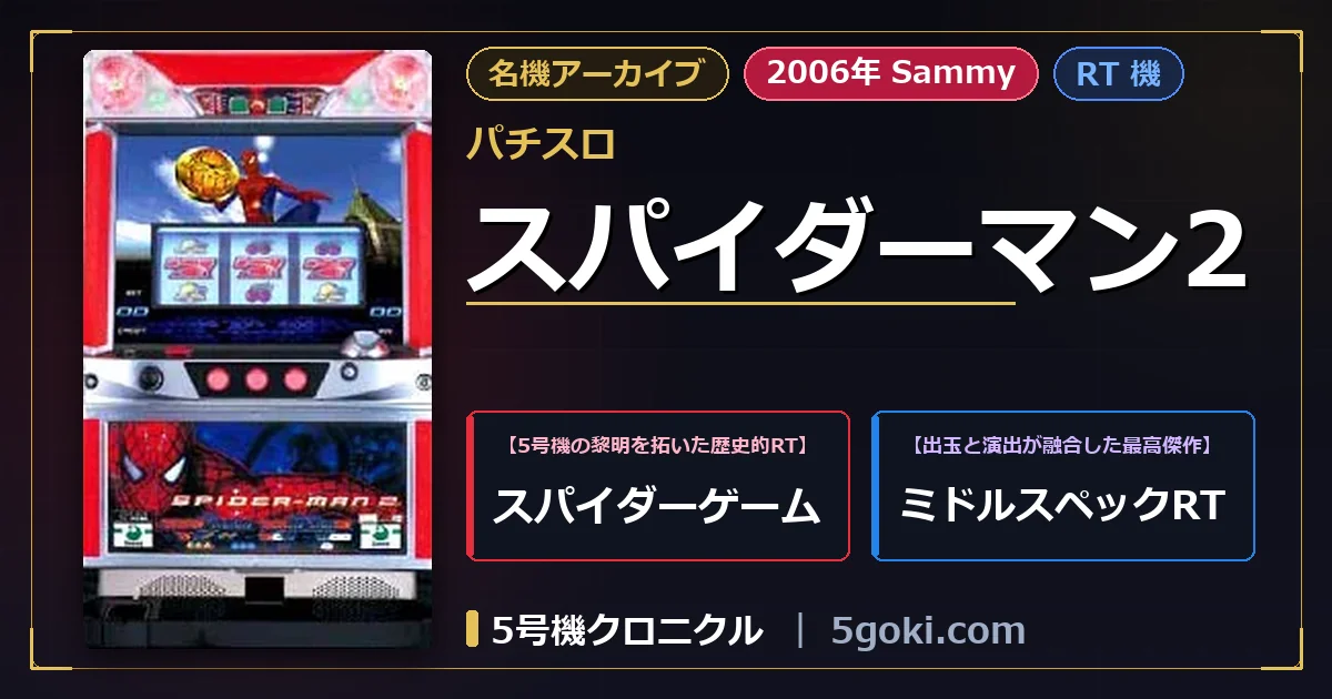 スパイダーマン2 アイキャッチ画像